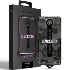 Защитное стекло с аппликатором ArmorStandart Black Icon Supreme EZ для Samsung Galaxy S24 Ultra (S928) - Black