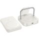 Беспроводное зарядное устройство Hoco CQ16 Astute 4-in-1 (15W) + Power Bank (10000mAh) - Milky White. Фото 2 из 8