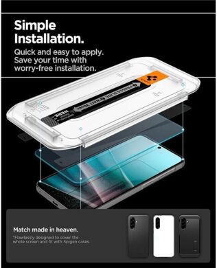 Захисне скло Spigen Glas.tR EZ Fit для Samsung Galaxy A37 (A376) / Galaxy A36 (A366) AGL11365