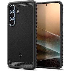 Защитный чехол Spigen (SGP) Rugged Armor (MagFit) для Samsung Galaxy S25 (S931) ACS08998 - Matte Black