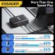 Сетевое зарядное устройство ESSAGER Engine 320W (4Type-C + 4USB) EZC320W-QJB0G-Z - Black. Фото 9 из 11