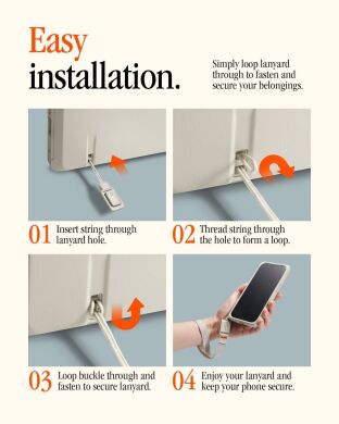 Ремешок для смартфона Spigen Classic LS Phone Strap (AFA10617) - Stone