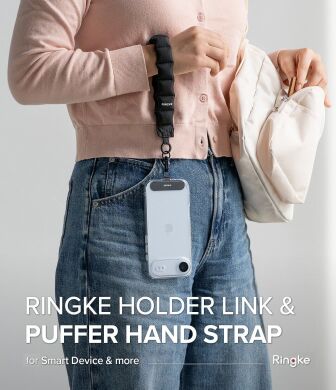 Ремінець для смартфона Ringke Holder Link Puffer (8800328813823) - Pink