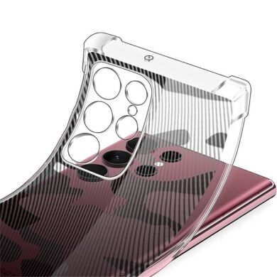 Защитный чехол RZANTS Camouflage Pattern для Samsung Galaxy S23 Ultra (S918) - Transparent