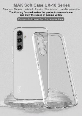 Силиконовый чехол IMAK UX-10 Series для Samsung Galaxy A34 (A346) - Transparent