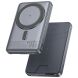 Внешний аккумулятор с кардхолдером-подставкой HOCO Q46 Title PD20W (5000mAh) - Silver Gray. Фото 1 из 8