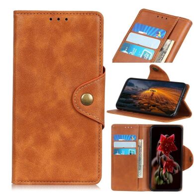 Чехол UniCase Vintage Wallet для Samsung Galaxy A13 (А135) - Brown