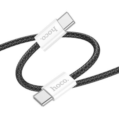 Кабель Hoco X104 Source 60W Type-C to Type-C (2m) - Black