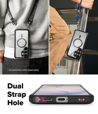 Захисний чохол Ringke Fusion Bold MagSafe для Samsung Galaxy S26 Ultra (S948) 8800328814578 - Black