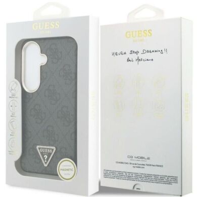 Защитный чехол Guess 4G Triangle Logo MagSafe для Samsung Galaxy S26 (S942) GUHMS26SP4GTDGMK - Black