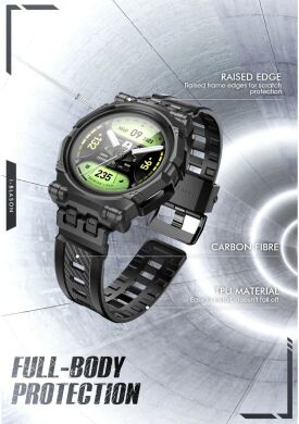 Захисний чохол i-Blason Armorbox Case with Tempered Glass by Supcase для Samsung Galaxy Watch 5 Pro (45mm) - Black