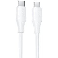 Кабель Hoco X124 Type-C to Type-C (60W, 3A, 1m) - White