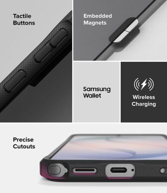 Захисний чохол Ringke Fusion Bold MagSafe для Samsung Galaxy S26 Ultra (S948) 8800328814578 - Black