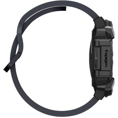 Защитный чехол Spigen (SGP) Rugged Armor (FW) для Samsung Galaxy Watch 7 (44mm) - Matte Black