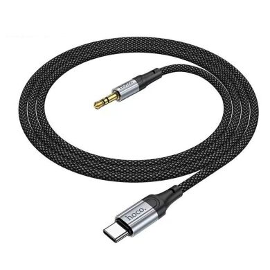 AUX-кабель Hoco UPA26 Type-C to 3.5mm - Black