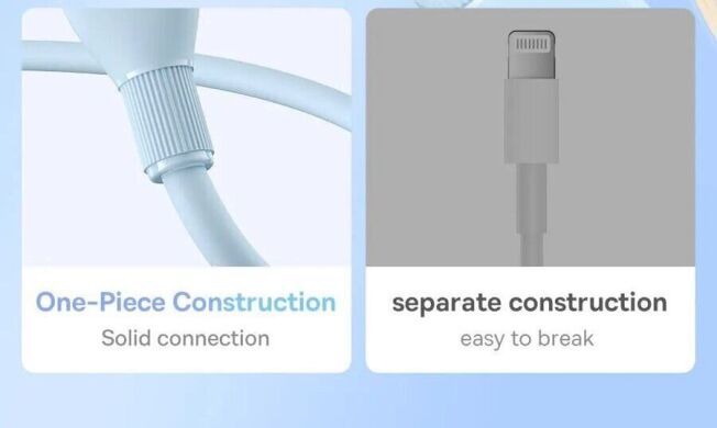 Кабель Baseus Pudding Series Type-C to Type-C (100W, 2m) P10355702111-01 - Black