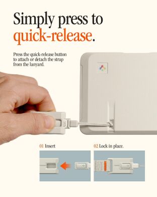 Ремешок для смартфона Spigen Classic LS Phone Strap (AFA10617) - Stone