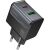 Сетевое зарядное устройство Hoco CS73A PD30W + QC3.0 (USB + Type-C) - Midnight Black