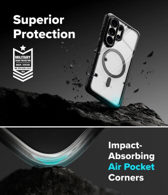 Захисний чохол Ringke Fusion Bold MagSafe для Samsung Galaxy S26 Ultra (S948) 8800328814578 - Black