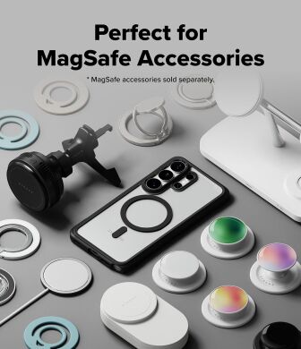 Захисний чохол Ringke Fusion Bold MagSafe для Samsung Galaxy S26 Ultra (S948) 8800328814578 - Black
