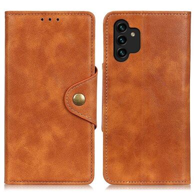 Чехол UniCase Vintage Wallet для Samsung Galaxy A13 (А135) - Brown