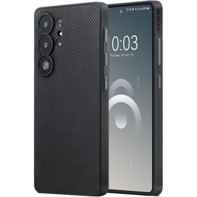 Захисний чохол Pitaka PinButton Case для Samsung Galaxy S25 Ultra (S938) PBS2501U - Black / Grey