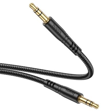 AUX-кабель Hoco UPA24 Smooth (1m) - Black