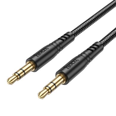 AUX-кабель Hoco UPA24 Smooth (1m) - Black