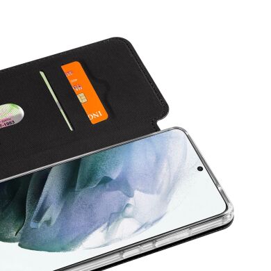 Чехол 3SIXT SlimFolio для Samsung Galaxy S21 (G991) 3S-2066 - Black