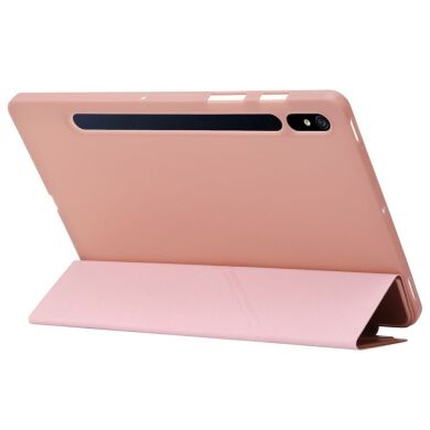 Чехол Deexe Origami Series для Samsung Galaxy Tab S9 (X710/716) - Rose Gold