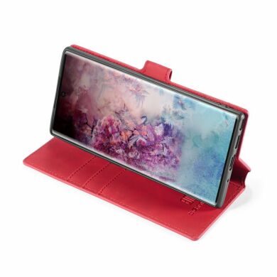 Чохол DG.MING Retro Style для Samsung Galaxy Note 10+ (N975) - Red
