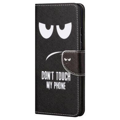 Чохол-книжка Deexe Color Wallet для Samsung Galaxy A03 Core (A032) - Don't Touch My Phone