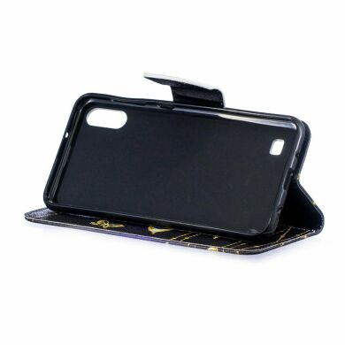 Чохол-книжка Deexe Color Wallet для Samsung Galaxy A10 (A105) - Butterfly with Diamond