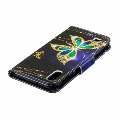 Чохол-книжка Deexe Color Wallet для Samsung Galaxy A10 (A105) - Butterfly with Diamond