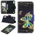 Чохол-книжка Deexe Color Wallet для Samsung Galaxy A10 (A105) - Butterfly with Diamond
