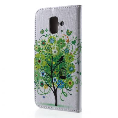 Чохол-книжка Deexe Color Wallet для Samsung Galaxy A6 2018 (A600) - Summer Tree
