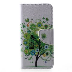 Чохол-книжка Deexe Color Wallet для Samsung Galaxy A6 2018 (A600) - Summer Tree