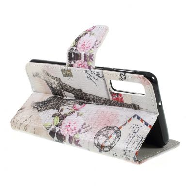 Чехол-книжка Deexe Color Wallet для Samsung Galaxy A7 2018 (A750) - Eiffel Tower
