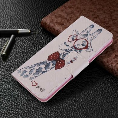 Чехол-книжка Deexe Color Wallet для Samsung Galaxy S20 Plus (G985) - Giraffe