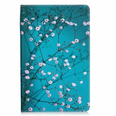 Чохол-книжка Deexe Pattern Style для Samsung Galaxy Tab S6 lite / S6 Lite (2022/2024) - Flower Branches