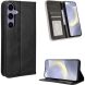 Чехол-книжка Deexe Retro Style для Samsung Galaxy S26 FE - Black. Фото 2 из 19
