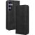 Чехол-книжка Deexe Retro Style для Samsung Galaxy S26 FE - Black