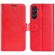 Чехол-книжка Deexe Wallet Style для Samsung Galaxy A26 (A266) - Red. Фото 1 из 7