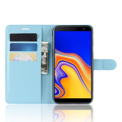 Чохол-книжка Deexe Wallet Style для Samsung Galaxy J4+ (J415) - Light Blue