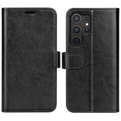 Чехол-книжка Deexe Wallet Style для Samsung Galaxy S25 Ultra (S938) - Black