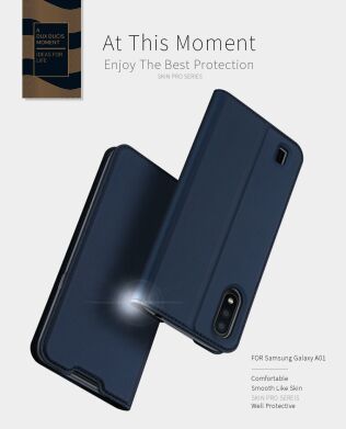 Чохол-книжка DUX DUCIS Skin Pro для Samsung Galaxy A01 (A015) - Black