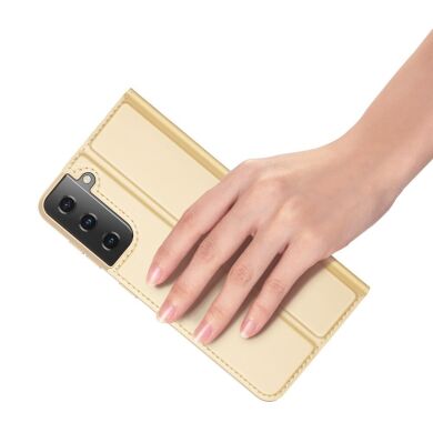 Чехол-книжка DUX DUCIS Skin Pro для Samsung Galaxy S21 Plus - Gold