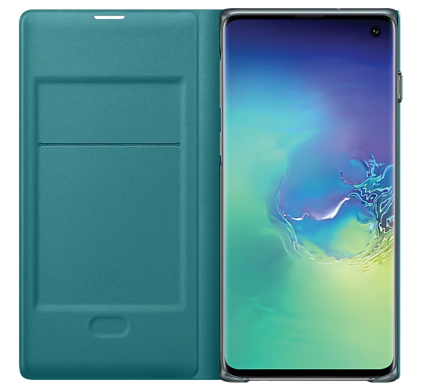 Чохол-книжка LED View Cover для Samsung Galaxy S10 (G973) EF-NG973PGEGRU - Green