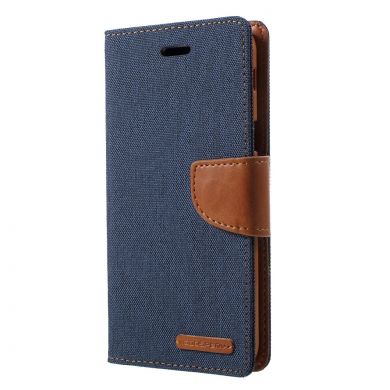 Чехол-книжка MERCURY Canvas Diary для Samsung Galaxy A6 2018 (A600) - Dark Blue