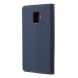 Чехол-книжка MERCURY Canvas Diary для Samsung Galaxy A6 2018 (A600) - Dark Blue. Фото 2 из 5